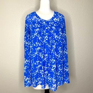 🌷SOLD🌷Maternity Floral top Built in Cami size M